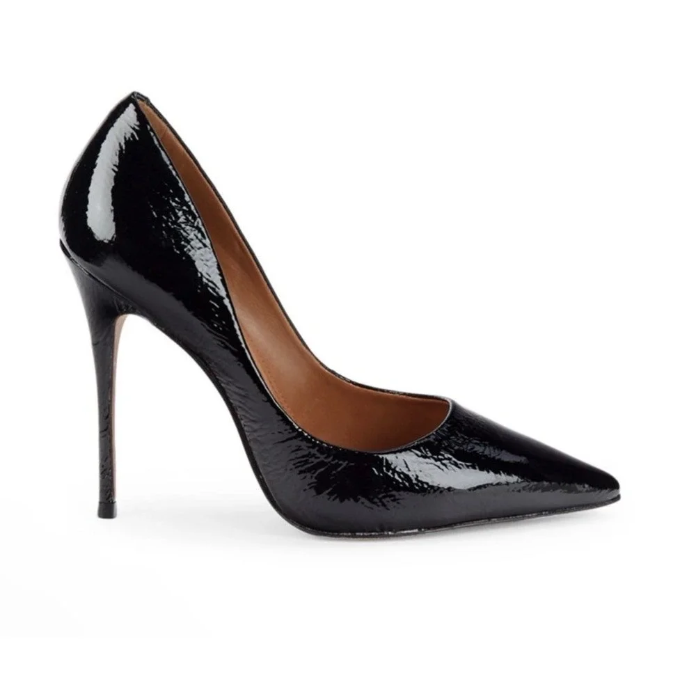 New!‎ BCBGMAXAZRIANola Patent Leather Pumps in Black Sz 8.5 $199